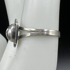 Vintage Ball Design 925 Sterling Silver Ring Child’s Size 4.25 Signed