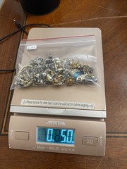 Vintage Unmatched Earrings Lot of 110 All Rhinestones For Crafts Junk Jewelry