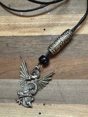 Vintage Necklace Lot Thunderbird & Dragon Pendants Costume Jewelry