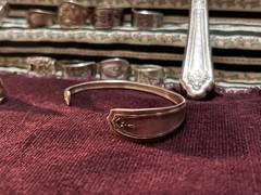 Spoon Ring Lot Of 22 Pieces- Silver Plate& Stainless Steel- Antique & Vintage