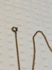 Vtg Speidel 12K Yellow Gold Filled 22 Inch Curb Link Chain Necklace Signed