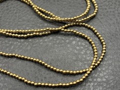 Givenchy 80s Logo Charm Beaded Ball Chain Gold Tone Necklace Or Bracelet 36″