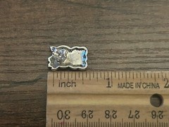 Hello Kitty Earrings Pink Blue Crystal Bows Y2K Era Vintage Hello Kitty Earrings