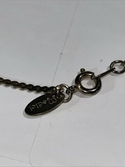 K78 VINTAGE MEDICI GOLD TONE CHAIN NECKLACE 18”