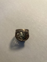 Vintage Heirloom Turquoise 925 Silver Ring SIZE 7 with Free Shipping