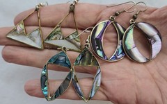 Vintage Southwestern Jewelry LOT Alpaca Mexico Native American Signed