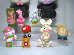 1970s-1990s Avon Kids Pin Fragrance Glace Soap Dish Somersaults Brooch Bunny Lot