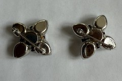 Vintage Rhinestone Scatter Pin Brooch Set Ca 1950s-1960s