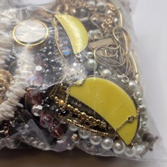 Bag Old Unsearched Jewelry Lot Vintage Estate Find Junk Drawer Aprox 4lb