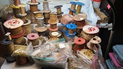 Huge Lot #72 Filigree Miriam Haskell Stamping Findings Jewelry Design Craft 1&2″