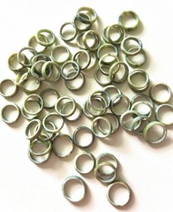 65pcs Vintage Natural Jade Rings Unpolished Assorted Sizes 6 – 8