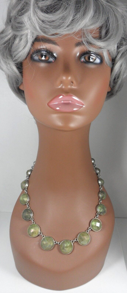 Georgian Collet Necklace Anna Wintour Collar Art Glass Riviere Ann Taylor Loft
