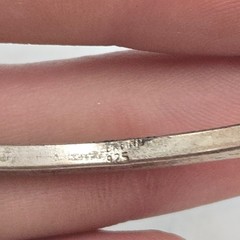 vintage Made in Mexico Nickel Silver Bracelet