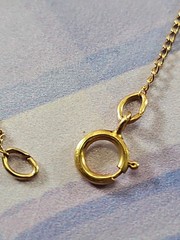 1/20 14k N/C Gold Filled Necklace, 19” Length 0.5mm Super Thin