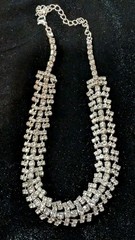 Vintage To Now Silver And Gold Tone Clear Rhinestone Jewelry Lot Of 17 Pieces