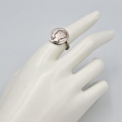 Vintage 900 Coin Silver 1917 D Mercury Dime 10C Homemade Coin Ring Size 7