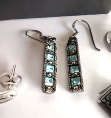 Vintage Sterling Silver Mixed ALL Wearable Lot Earrings Ring Pendants *26 Grams