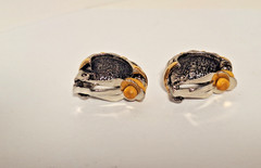 Lot of 6 Pairs Vintage Unbranded & 1 Branded Sterling Silver Fashion Earrings