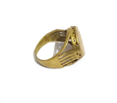 Vintage Ancient Bronze Antique Ring Rare Style Roman Old bronze Ring Extremely