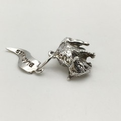 Vintage Sterling Silver 925 Buffalo Animal Charm Marked Black Hills 4.5g #31