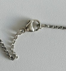 VTG Charm Necklace Sterling Silver 20” Rolo Chain 3D Assorted 7 Wolf Horse Lion
