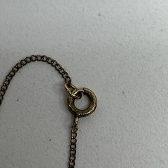 NYCO 1/20-12K Chain Necklace With Cameo Charm