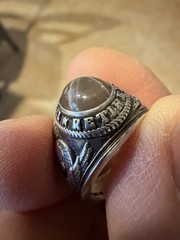 Vintage Military Us Army Returned Class Ring ( 10.4% Palladium)