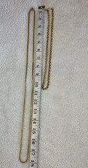 Vintage Lot Of 2 Necklaces Park Lane & Carol Lee Gold Tone