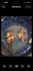 Vintage Sterling Silver HORSES Dangle Pierced Earrings 2 Inches Weight 7.1 Grams
