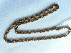 Vintage Gold Tone Necklace 20 Inches. As Pictured -VM47