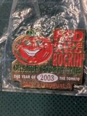 2003-2008 Vintage Lot of 15 Costume Brooch PINS 3 New in Package CA Fair Flag RR