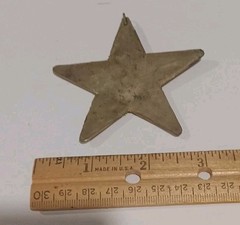 Nepal Star Pendant Gold Brass Tone Amulet Pendant