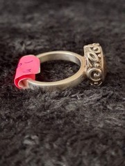 Vintage 925 Sterling Silver Smoky Quartz Ring Size 8