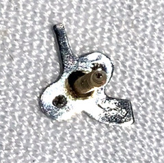 VINTAGE PLATINUM & DIAMOND LAPEL PIN