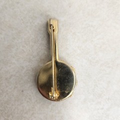 VTG Mosiac Floral Guitar/Mandoline Brooch Pin