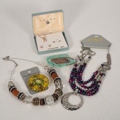 Roman CZ Set Laura Ashley Jules B Wakami NY&Co Jewelry Lot Contemporary Brands