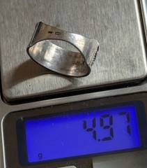 Vintage men’s ring sterling silver 925 Size 10 Weight 4.97 g. Ukrainian jewelry.