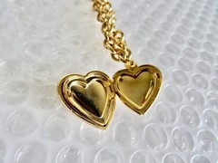 lOCKET LOVE ART BRACELET GOLD TONE RHINESTONE FANCY BLING RETRO JEWELRY neocurio