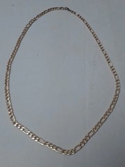 Vintage Lot of 2 Gold-Tone Stackable Flat Chain Necklace 16 – 24 inch