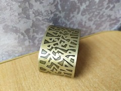 Vintage old retro bracelet Wonderful Cuff Bracelet Armenia Melchior USSR Soviet