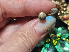 Vintage jewelry set of 36 in vintage box