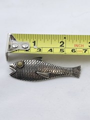 Sterling Silver Fish Pin
