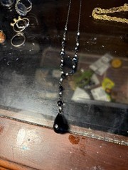 Vintage Necklace and starting set Saw Signed necklace