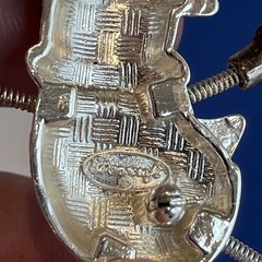 Vintage Christmas Holiday Brooch Pin – Ice Skating Snowman Danecraft Signed Good