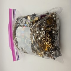 Bag Old Unsearched Jewelry Lot Vintage Estate Find Junk Drawer Aprox 4lb