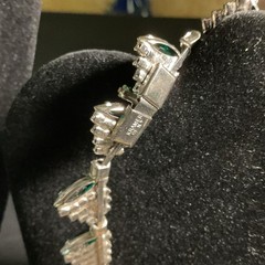 Vintage Rhinestone Jewelry Lot (High End Pieces) See Description