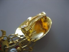 LUNCH AT THE RITZ FRUIT SALAD CLIP DANGLE EARRINGS