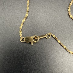 Vintage Gold Tone Twisted Singapore Chain Necklace Minimal Classic Diamond Cut