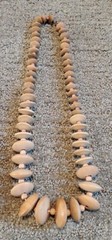 Round Graduated Wood Bead Necklaces and Wood Stretch Bracelet 4 Piece Lot