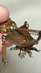 Signed Piver? Stick Pin Abstract Techno Romantic Artist Man Made